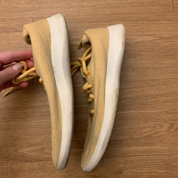 Allbirds Wool Runners in Tuke Honey Yellow - Picture 6 of 7